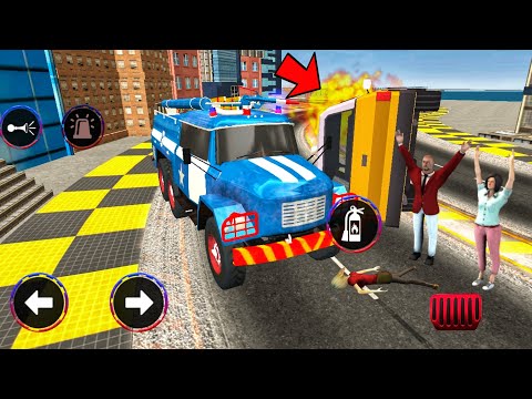 Police Ambulance Fire Truck Simulator 2021 #1 Kids Games To Play