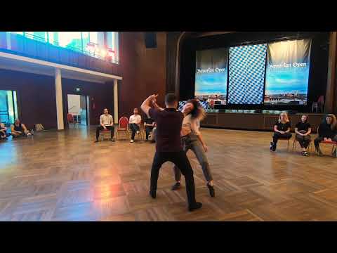 Ben Morris & Alyssa Glanville - 2nd place Champions Jack&Jill - Bavarian Open 2019