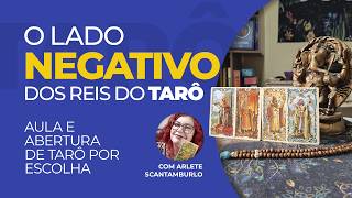 O Lado Sombrio dos Reis no Tarô: Tirania, Orgulho e Manipulação 👑🖤 | Live Exclusiva