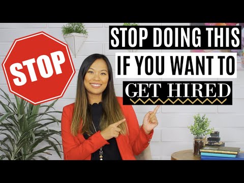 採用される方法｜あなたが雇われたい場合は、これらのことを行うのを停止するには｜リンダレイニエ (How to Get Hired | Stop Doing These Things if You Want to Get Hired | Linda Raynier)