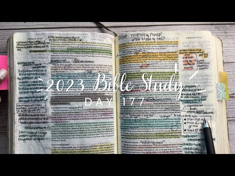 Study the Bible in One Year: Day 177 1 Kings 16 & 2 Chronicles 17