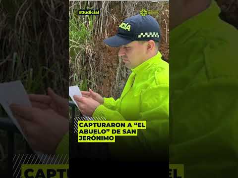 🔥 ¡Se acabó la ley de "el abuelo"! Capturan al cabecilla del Clan del Golfo en San Jerónimo