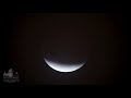 Partial Lunar Eclipse - One Minute Time Lapse | Griffith Observatory | November 18-19, 2021