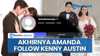 Girang! Warganet Soroti Akun Instagram Amanda Manopo Berbeda, Follow Kenny Austin seusai Menikah