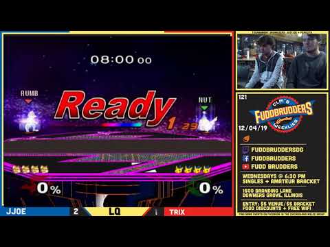 SSBM JustJoe vs Trix FuddBrudders 121
