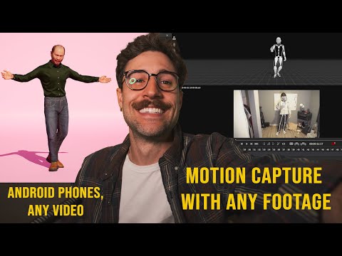 Motion Capture for METAHUMANS using ANDROID / ANY FOOTAGE in Unreal Engine 5.4