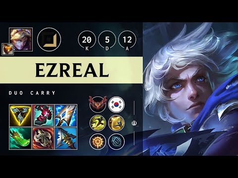 Ezreal ADC vs Jinx - KR Grandmaster Patch 25.20