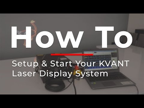 KVANT Laser Light Projectors | Setup Guide