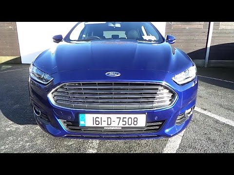 161D7508 - 2016 Ford Mondeo ZETEC 1.6TDCI 115PS 4DR - Finglas Ford 28,995