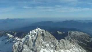 preview picture of video 'Flight over Triglav'