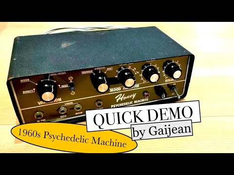 【One Day Listing】1960s All Original Honey Psychedelic Machine Univibe Crying Baby Fuzz image 2
