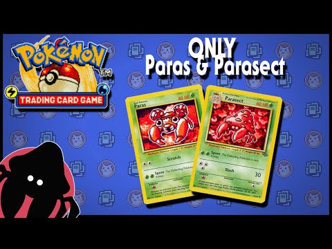 Paras and Parasect Only: Pokémon Trading Card Game (GBC)