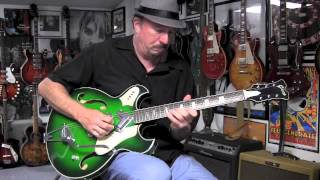 Video thumbnail for 1969 Greco 950 Shrike Guitar Demo by drowninginguitars
