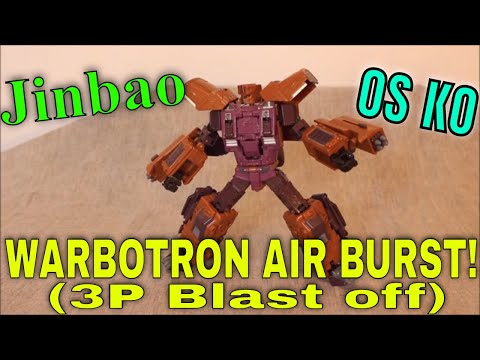 Jinbao OS KO Warbotron Air Burst (3P Blast off) - GotBot True Review NUMBER 697