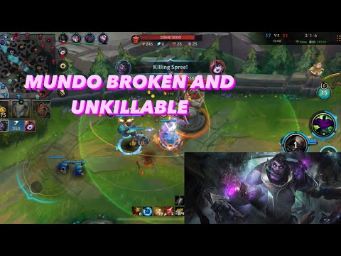 DR MUNDO STILL BROKEN AND TANKY IN WILD RIFT? (New Mundo gameplay & builds)