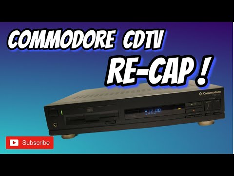 Wax no more :) Commodore CDTV Recap & Repair