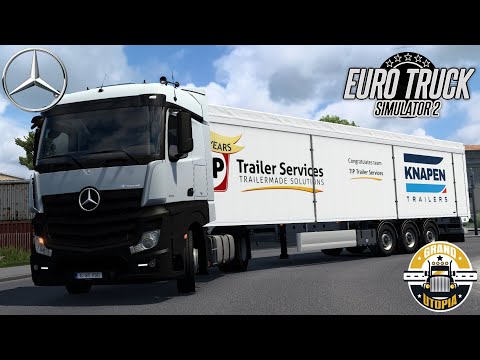 ETS2 1.40 | Grand Utopia | Mercedes Actros MP4 1845 | Lafalaise - Rivenchy