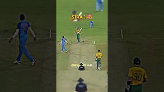 Siraj ka Laajawab bowling ☠️🤬 #shorts #cricket #trending