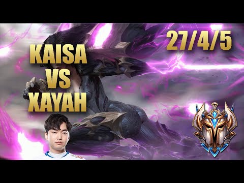 DWG Nuclear Kaisa Adc Vs Xayah - EUChallenger Patch 9.21