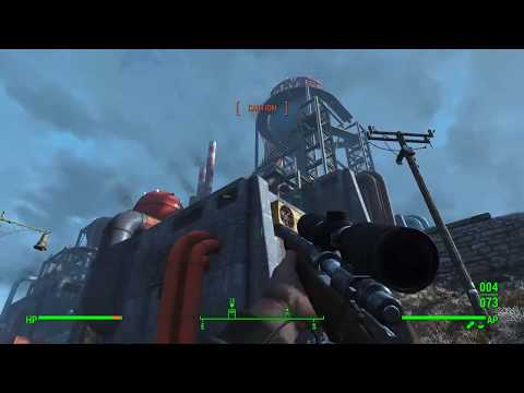 Let's play Fallout 4 survival mode part 9 Corvega assembly plant