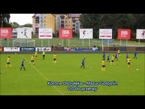 Korona Ostrołęka - Mazur Gostynin 2:0
