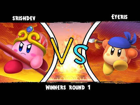 Srishdev (Staff) vs Eyeris (Bandana Dee) - Kirby Fighters India Tournament #20