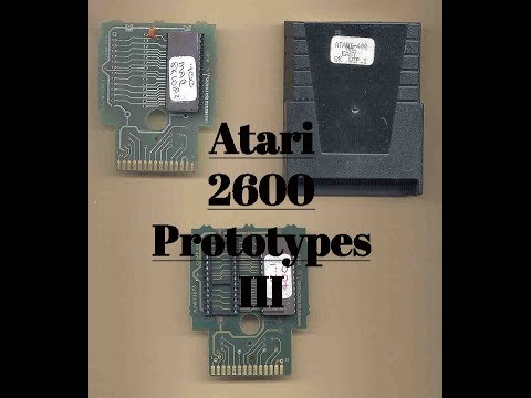 Atari 2600 Prototypes III (Classic Gamer 74, Episode 50)