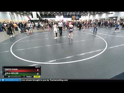 112 Lbs Cons. Round 3 - Jorja Boller, NE Vs Taryn Evans, CA E6cb