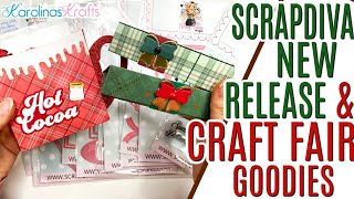 ScrapDiva New Release, Craft Fair Goodies I've Been Working On, Getting Ready for CHRISTMAS!