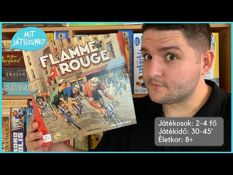 Flamme Rouge Játékbemutató - Mit Játsszunk?