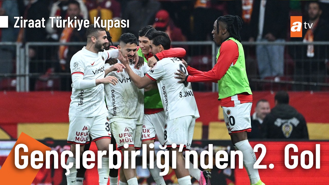 Gençlerbirliği'nden bir gol daha! - Galatasaray 0-2 Gençlerbirliği | Ziraat Türkiye Kupası