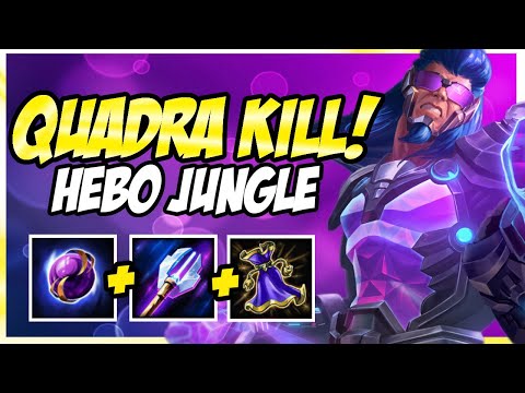 QUADRA KILL! | HE BO JUNGLE | GRANDMASTERS S8 SMITE