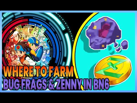 Where to farm Zenny & Bug Frags in Battle Network 6 - Mega Man Battle Network Legacy Collection