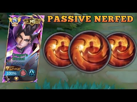 BEST YU ZHONG BUILD AFTER PASSIVE NERFED!! (100% working)