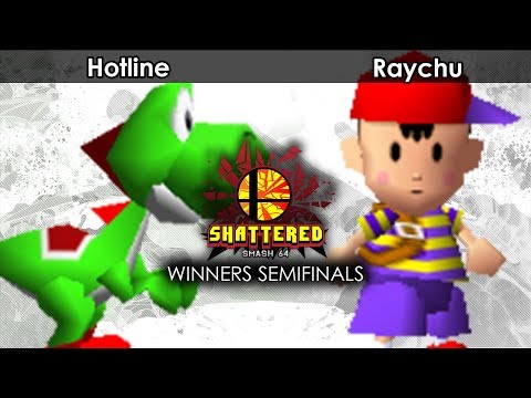 Smash 64: Hotline (Yoshi) V Raychu (Ness) - Shattered 117 Tournament SSB64