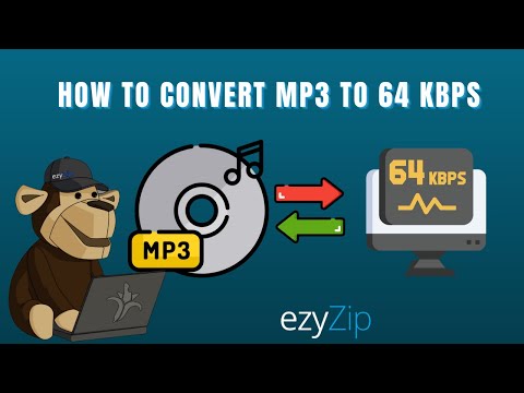 Convert MP3 Bitrate to 64kbps (Simple Guide)