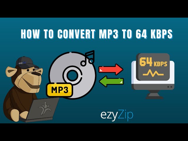 Convert MP3 Bitrate to 64kbps (Simple Guide)