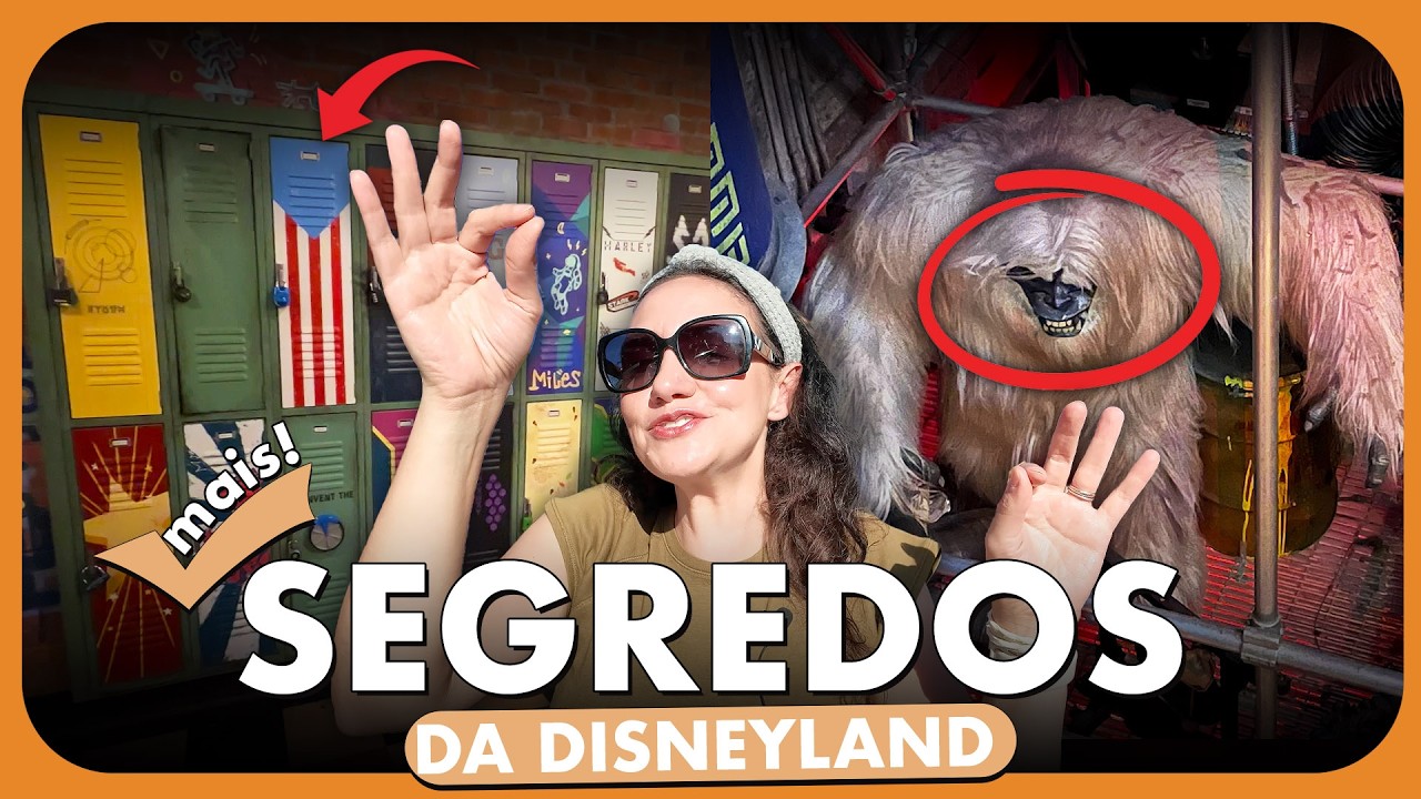AMAZING SECRETS OF DISNEYLAND CALIFORNIA!
