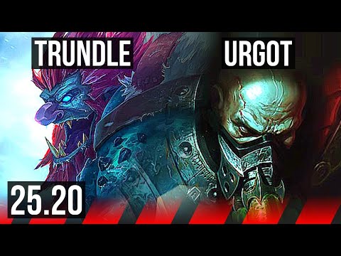 TRUNDLE vs URGOT (TOP) | 4/0/4 | KR Master | 25.20