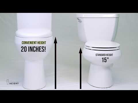 20 Inch Convenient Height Toilet