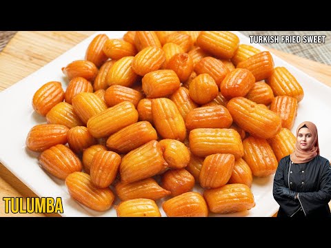 Turkish Tulumba | Crispy Fried Pastries with Syrup | Eid Sweet Treat