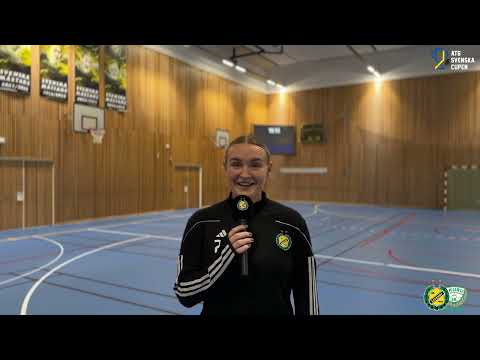🎥| #20 THEA BLOMST INFÖR KVARTSFINAL 2 I SVENSKA CUPEN!