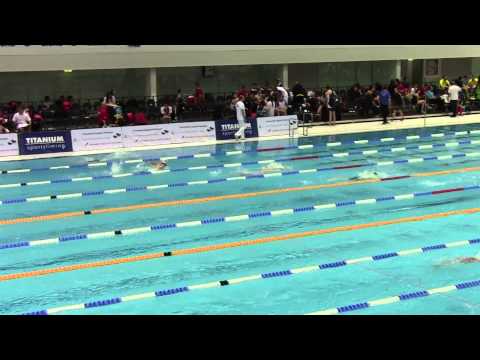 ISM Berlin 2014 200m Schmetterling Männer Paulos Lousios