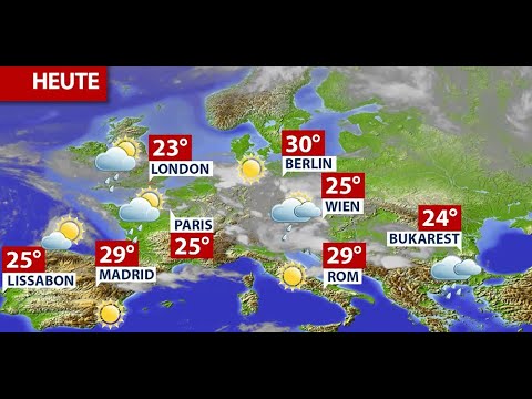 Aktuelle Wetterprognose für Sonntag (16.08.2020)