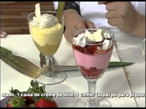 Mulher.com 16/01/2013 Fabiana Aruto - Sobremesas simples e rápidas