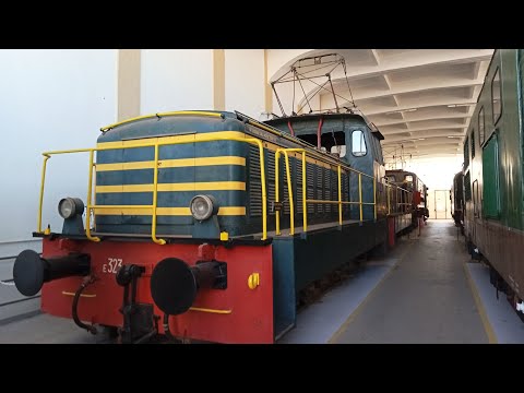 Museo Ferroviario della Puglia (Pt.1). LO SPETTACOLO DEI TRENI DIESEL, ELETTRICI & VAPORE...