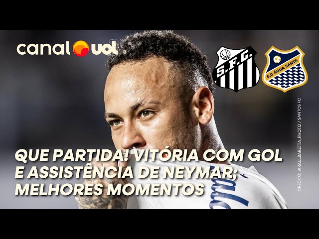 Santos 3 x 1 Água Santa: veja os gols e melhores momentos do jogo