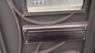 Forged iron gate work by Mulholland security.