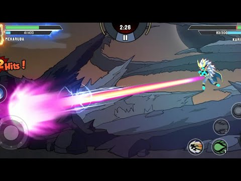 Mekaruba vs Karien - Stickman Warriors Super Dragon Shadow Fight - YouTube
