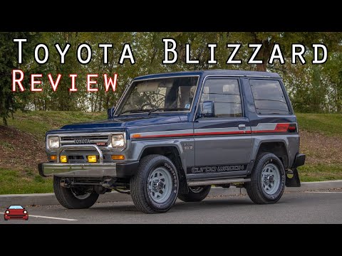 Thumbnail for 1988 Toyota Blizzard SX5 Turbo Review - A Little Off-roader From Japan! by Toyota Blizzard